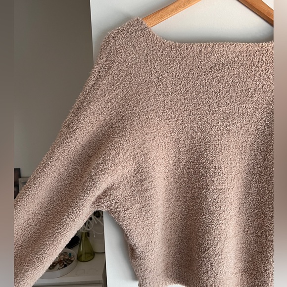 Abercrombie & Fitch Fleece Lounge Sweater (Size S) - Picture 4 of 4